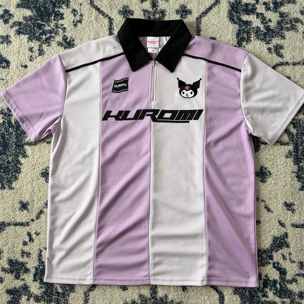 Sanrio Kuromi Purple Soccer Jersey MEDIUM